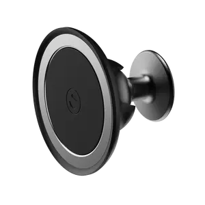 Snap Car Mount - Magnetic Aluminum Automotive Mount with High-Bond Adhesive & Auto-Alignment for Hassle-Free Car Use