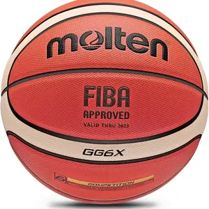 Molten Basketball PU Official Certification Competition Basketball Standard Ball Men's and Women's Training Ball SIZE 7 6 5