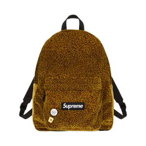 Supreme Velvet Backpack 'Tan Leopard'（sneakers）