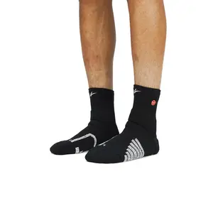 SPO Pro Basketball Low Cut Training Sports Black Socks — Cushioned, No Sore Feet, Impact Protection, Compression & Moisture-Wicking Cool Dry Comfort | For Basketball, Running & Gym | Unisex Youth & Adults