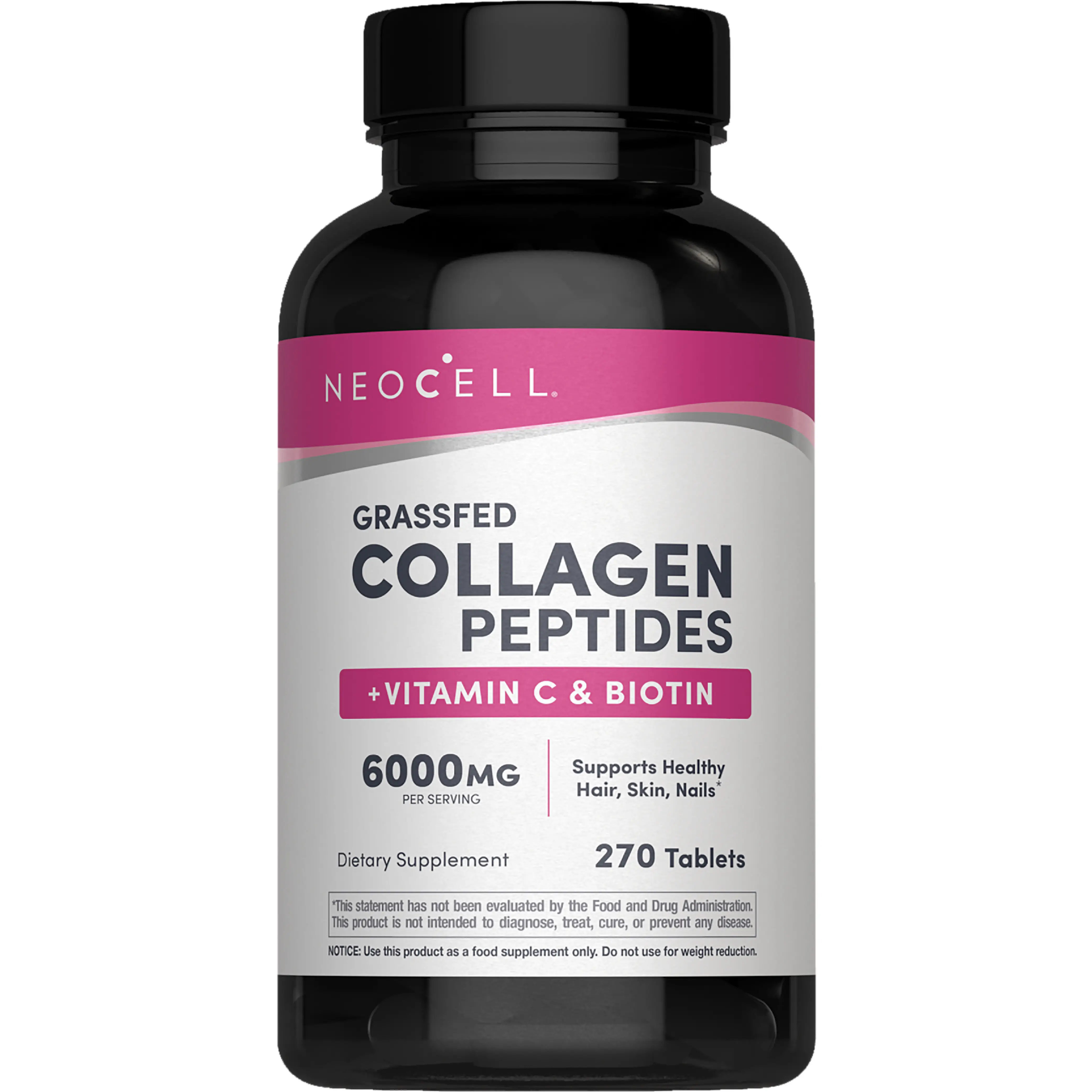 NeoCell Collagen Tablets – Supports Healthy Hair, Skin, & Nails – With Vitamin C...