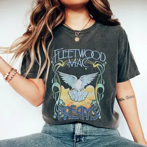 COMFORT COLOR Vintage Design Band Tee Shirt Tshirt Rockn Roll Music Tshirt Christmas Music Lover Gift