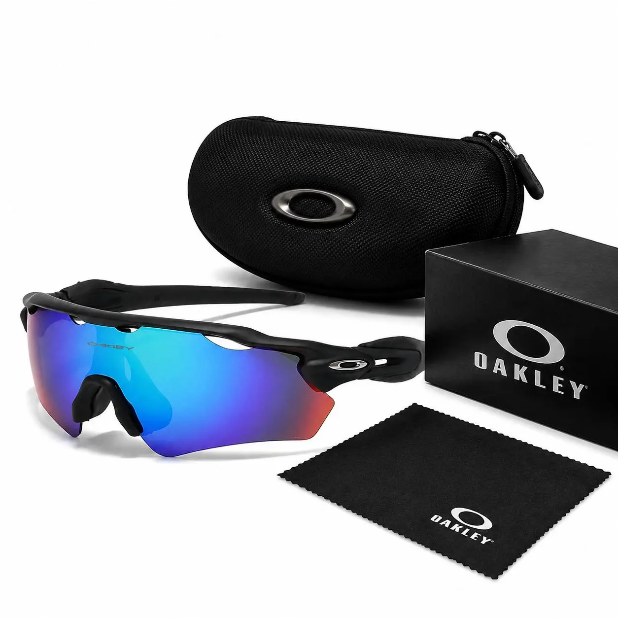 Oakley Cycling Sunglasses Lightweight Wraparound Sport Eyewear UV400 for Men Women Outdoor Activities