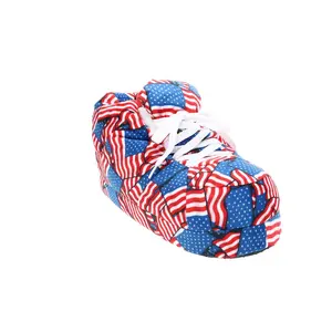 American Flag Slippers - Thick Memory Foam & Non-Slip Soles
