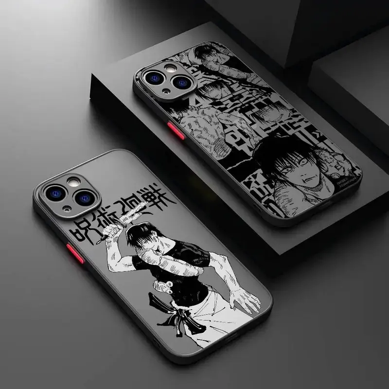 iPhone TAKAJI  toji fushiguro phone case 15 - TikTok Shop