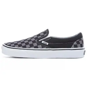 Vans Slip-On Checkerboard Classic Canvas Low-Top Skate Shoes for Men and Women