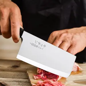 2 pieces of kitchen knife set, Japanese chef knife and vegetable knife, cooking utensils suitable for cutting meat and fruits and vegetables, classic series, durable structure, essential for culinary enthusiasts