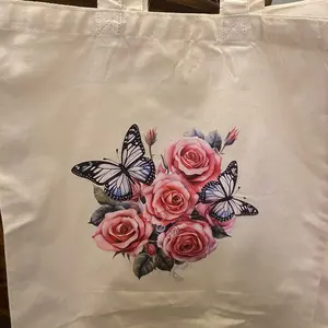 Custom Screen Print Canvas Tote