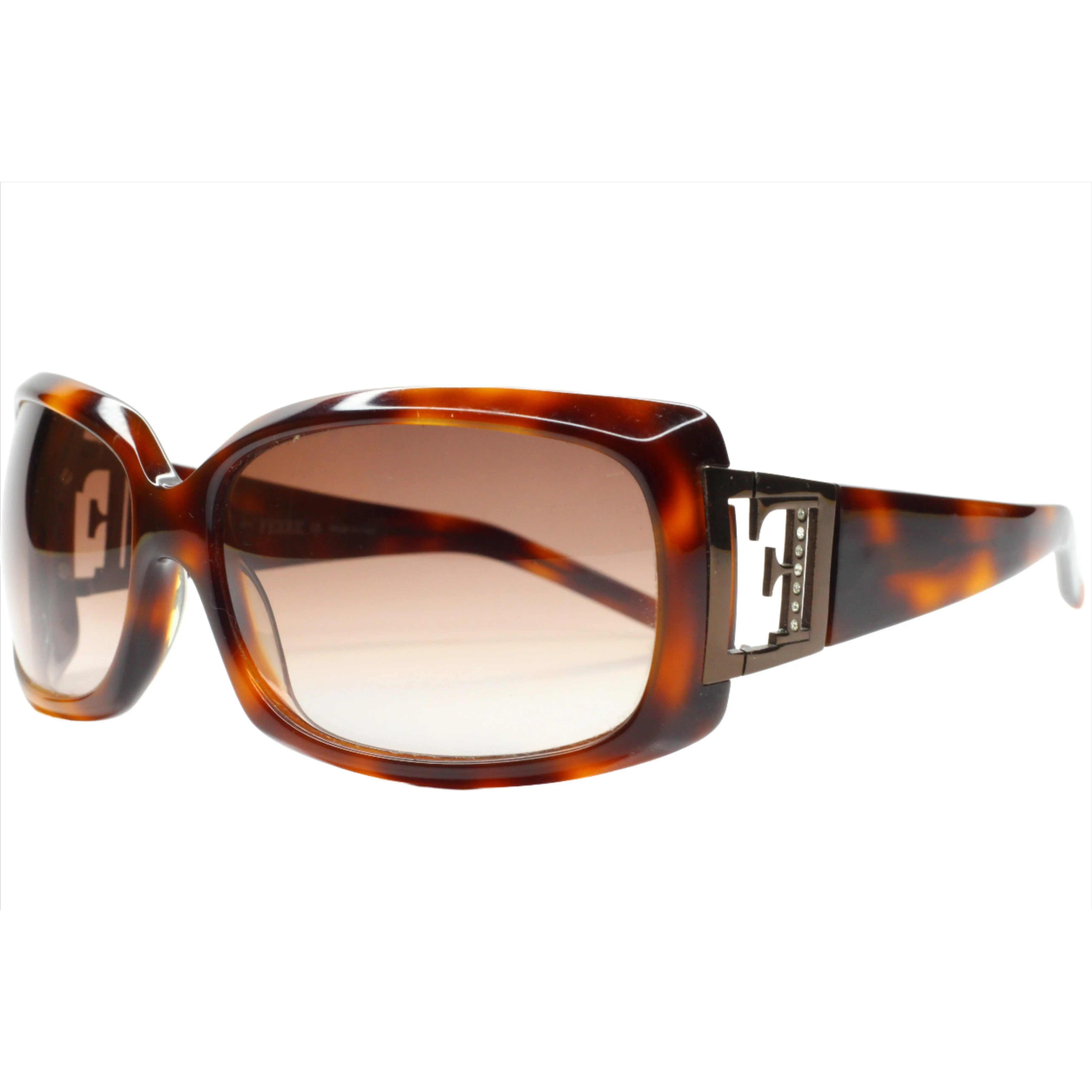 Gianfranco Ferre GF84303 Brown Gradient Luxury Italy Sunglasses -Wo