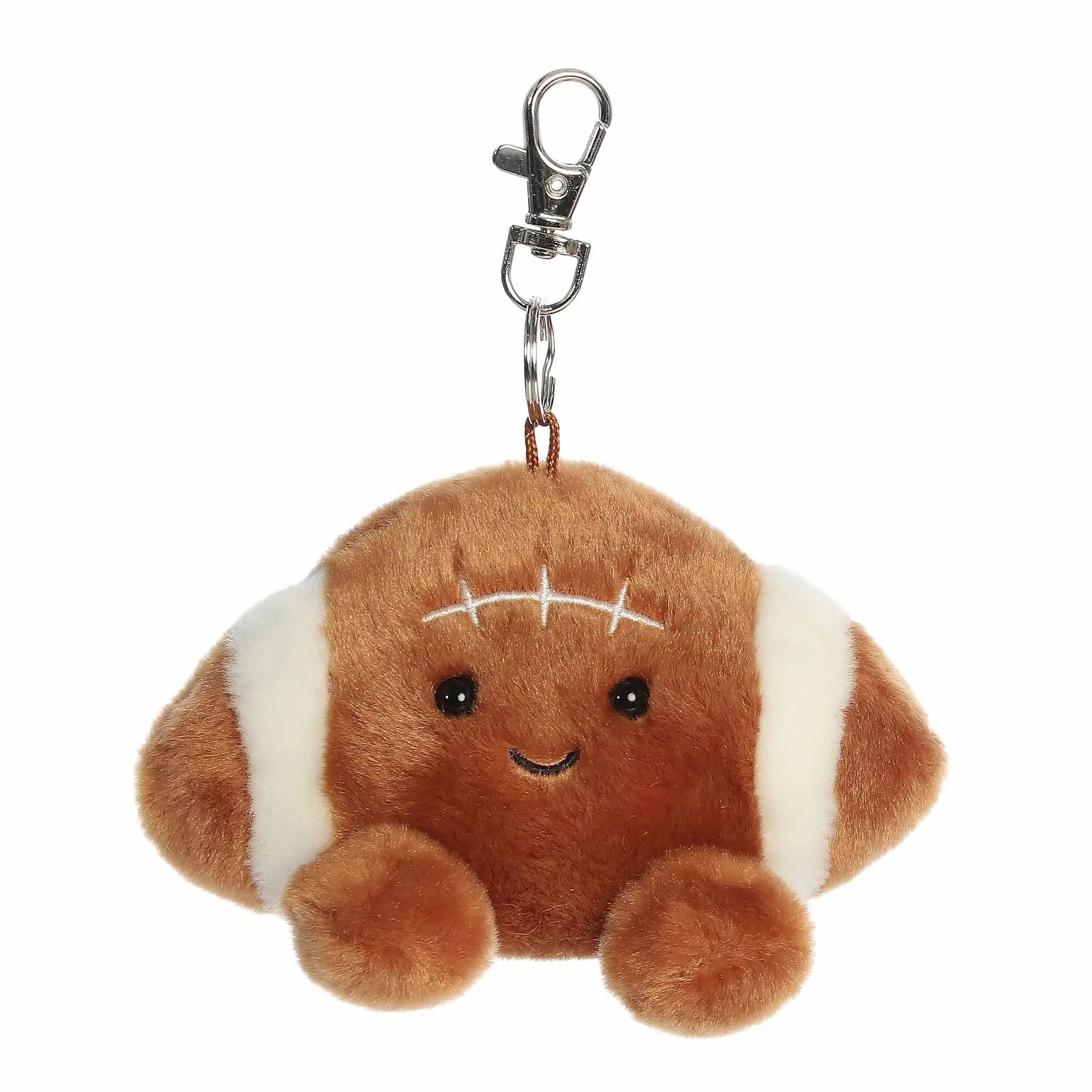 Palm Pals Adorable Tackle Football Brown Soft Plush Collectable Stuffed Animal