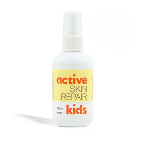 Active Skin Repair Kids First Aid Spray - Non-Toxic & Natural Kids Antiseptic Formula for Minor Cuts, Wounds, Scrapes, Rashes, Sunburns, and Other Skin Irritations (3oz Spray)
