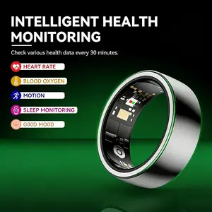 Multi-Function Smart Ring | Health Monitor, Heart Rate, SpO2 & Sleep Tracking