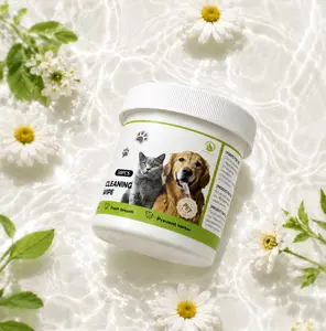 Pet Teeth Cleaning Wipes for Dogs & Cats, Vet-Recommended Remove Bad Breath & Plaque & Tartar Buildup, Dog Tooth Brushing Kit, Dog Breath Freshener, Dogs Toothbrush & Toothpaste Alternatives