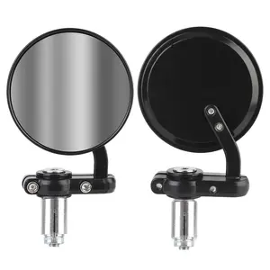 Universal Motorcycle Rearview Mirror, High-Quality Abs Material, Durable and Weather-Resistant Design, Perfect Fit for Most Motorcycles