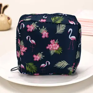 Sanitary Pad Storage Bag, Portable Menstrual Product Organizer, Small Zippered Storage Pouch for Outdoor Travel, Popular Household Organizing Accessory