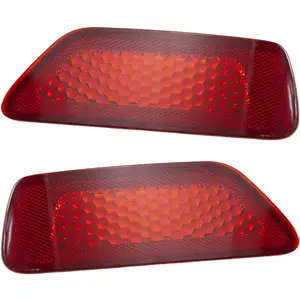Rear Bumper Reflector Compatible with Jeep Grand Cherokee 2011-2021, for Dodge Journey 2011-2020, for Compass 2011-2017, Driver and Passenger Side
