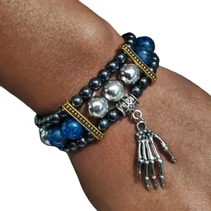 Skeleton hand charm Bracelet