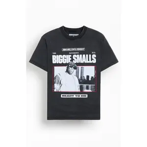 PacSun Men's Biggie BK Finest T-Shirt - Multicolor