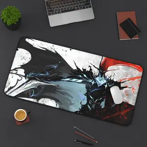 Gaming Desk Mat - Igris, Solo Leveling, Large Mouse Pad, Anime Desk