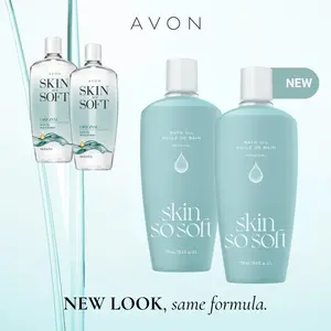 2-PACK BONUS SIZE Skin So Soft Original Bath Oil Bundle