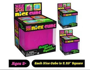 NEE DOH NICE Satisfying Square Shaped cube, 1 random color