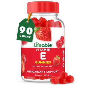 Lifeable Adults Vitamin E Gummies, 400 IU, 90 count