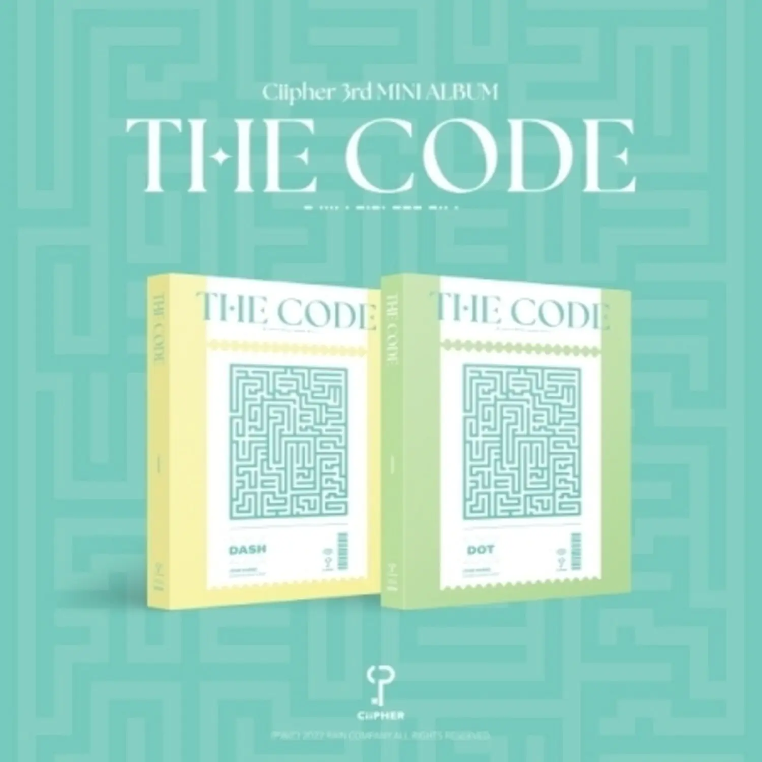 Ciipher - The Code - incl. Photobook, Photocard, Lenticular Photocard, Slide Message Photocard, Postcard + NFT Manual