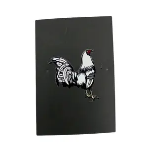 broche para gorra rooster white pin custom pins para gorras