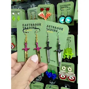 Dagger earrings