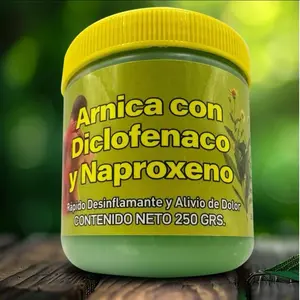 Large Arnica Gel Muscular 250g Rapid Pain Relief and Inflammation Management Full body massage arnica con diclofenaco y naproxeno