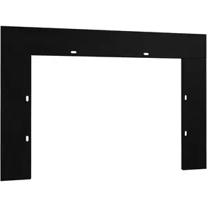 Electric Fireplace Insert Trim Kit for 36" W x 27" H,Black, for ASIN B0CLB917Y8