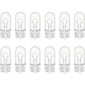 Longer life Auto Miniature Bulb,Ideal for Interior and Exterior Lighting,Trunk,Cargo,License Plate,Side Marker,Step Courtesy,Map Dome RV Camper Light (12 pack)