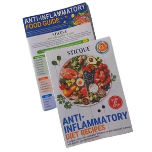 Set 2 Anti Inflammatory Diet Foods List, The Anti Inflammatory Diet And Action Plan Brochure, Nutrition Grocery, Foods To Eat-Avoid, Recipes Guide For Beginners, Healthy Nourishing Plan, Antioxidants