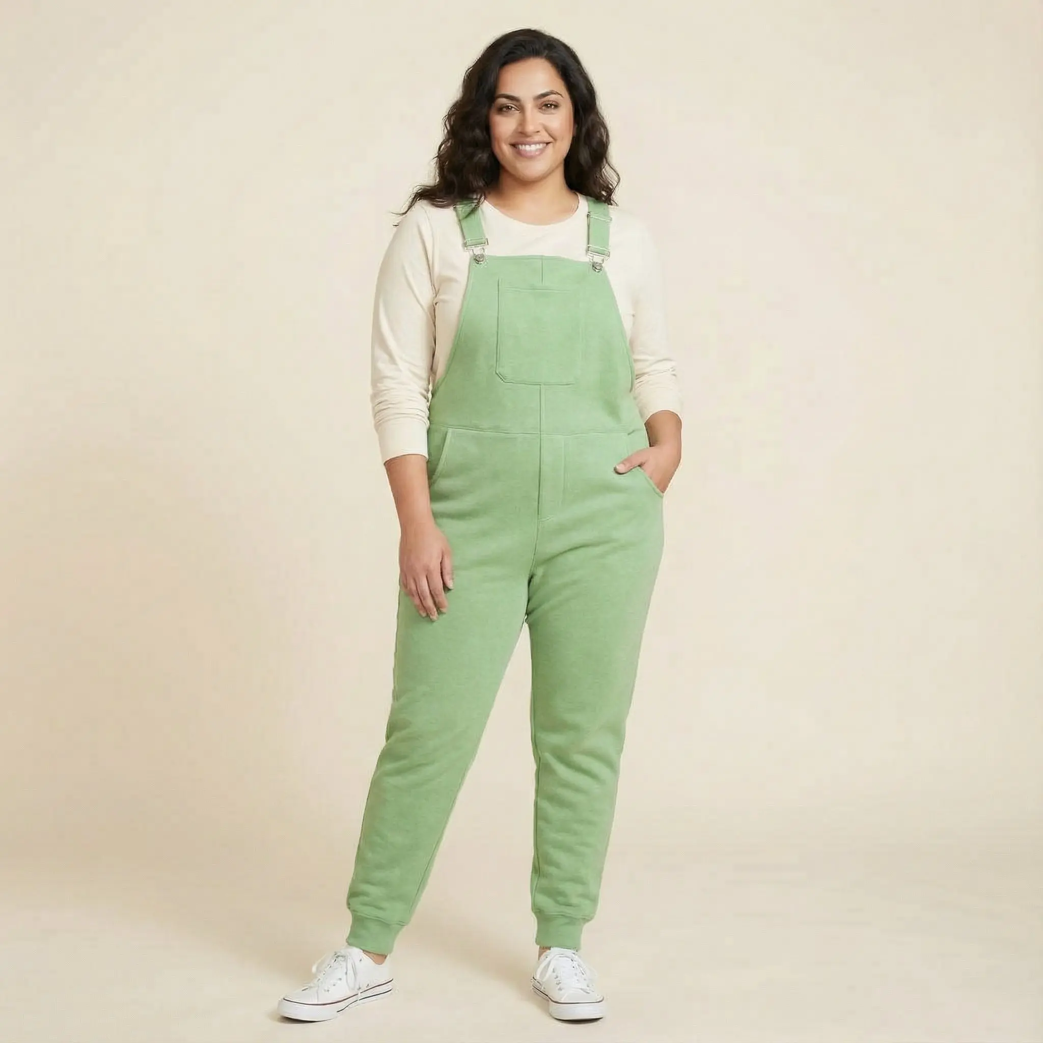 Swoveralls Pistachio Limited Edition   Unisex   Overalls with Six Pockets & Adjustable Straps for All Seasons