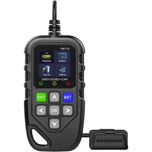 Universal OBD II Scanner Diagnostic Tool Car Engine Fault Code Reader CAN Diagnostic Scan Tool, Read and Clear Error Codes for  Cars