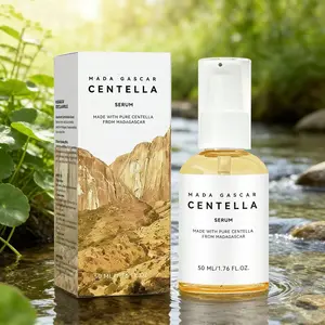 Madagascar Centella Pure Centella Extract Poreming Fresh Ampoule 1.76 Fl. Oz (50ML), Soothing Hydration for Oily Comboskin, Non-Toxic Liquid Formula