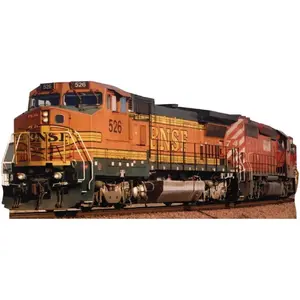 212 MAIN BNSF Train 526 Life-Size Corrugated Cardboard Wall Decor Stand-Up - Print, Train Theme Door Decoration, Advanced Graphics Home Supplies Decor Piece
