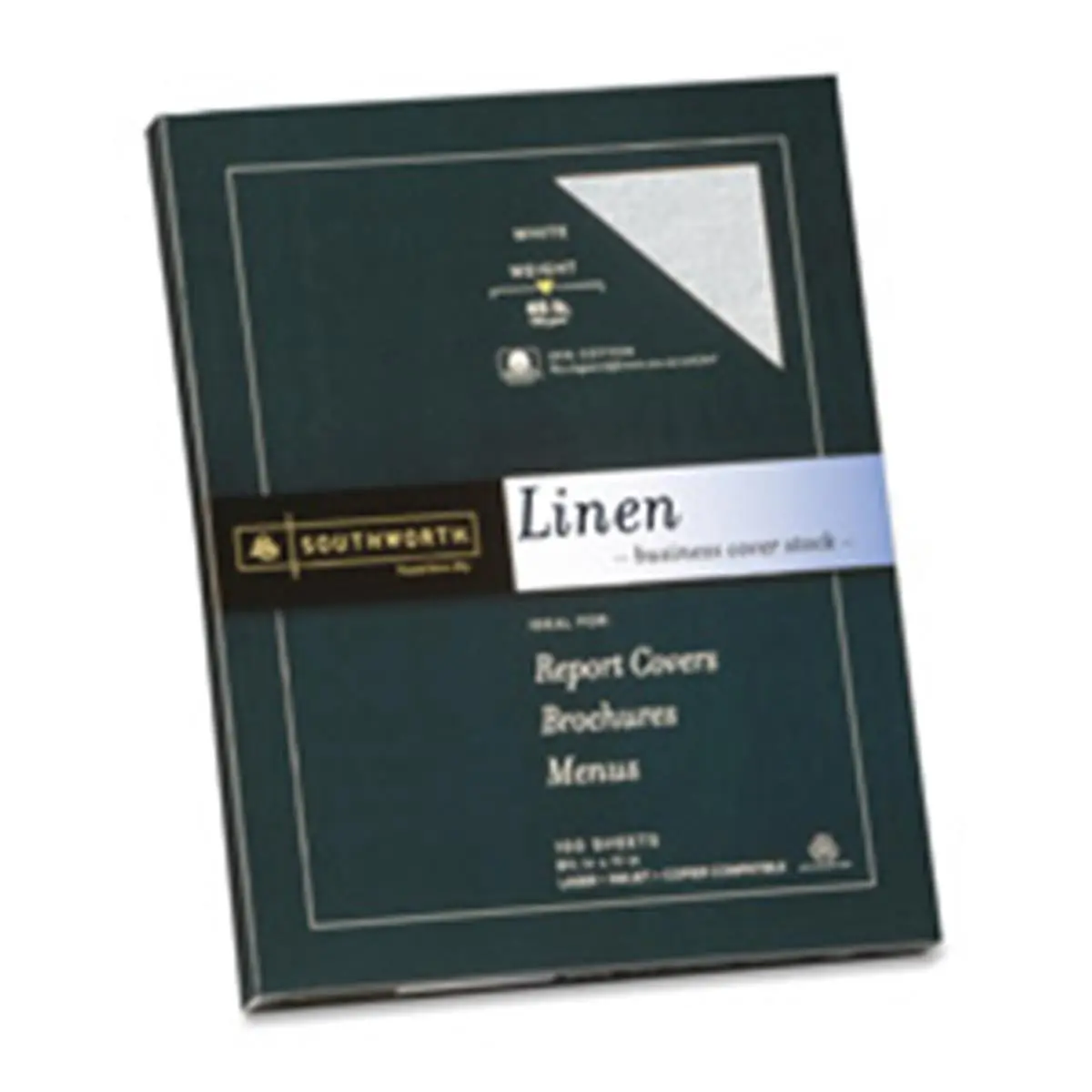 Southworth Company SOU Fine Linen Office Paper Sheets - 65lb, Acid-Free, Lignin-Free, Ivory - Business Cover Stock, Linen Cover Stock for Signs, Laser Printers, Brochures