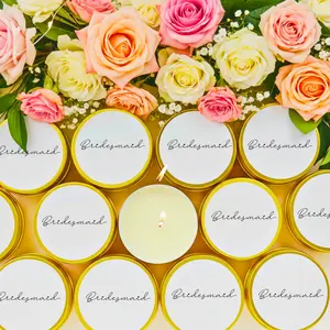 CURSIVE BRIDESMAID CANDLE