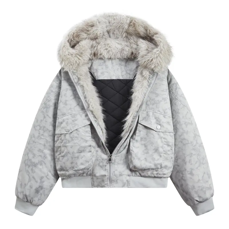 Men's New Trendy Cotton Jacket Casual Loose Streetwear Coat for Everyday Wear & Casual Occasions Comfortable Soft Breathable Material Menswear Outfit