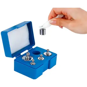 Precision M2 Class Calibration Weight Set - 105g Total (50g/20g/10g/5g) for Jewelry Scales, Lab & Scientific Use