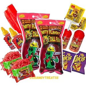 Trending Double - Cherry Flavored Pickle kit Sweet Snacks