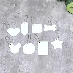 Sublimation Metal Double Sided Keychain-5pk Sublimation Metal Double Sided Keychain-5pk