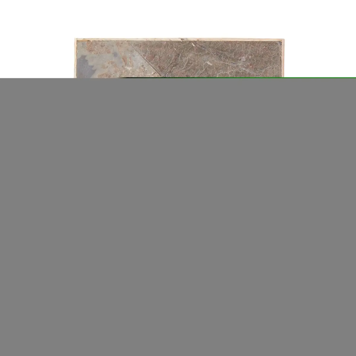 Saro Lifestyle PF244.ST46 4 in. Distressed Wooden Square Photo Frame - Square Frames Style Home Decor, Decor Accent for Living Spaces