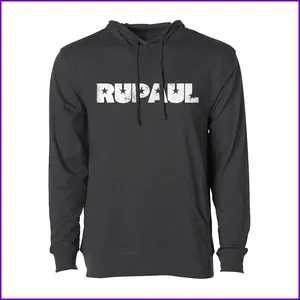 RuPaul Star Logo Black Lightweight Hoodie