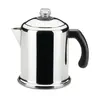 Farberware Yosemite Stainless Steel Stovetop Percolator Coffee Maker - Classic Percolator Coffee Pot, Works on Any Stovetop, Durable Build, Permanent Filter Basket, Heavy-Duty Pot with Tea Filter, Everyday Use