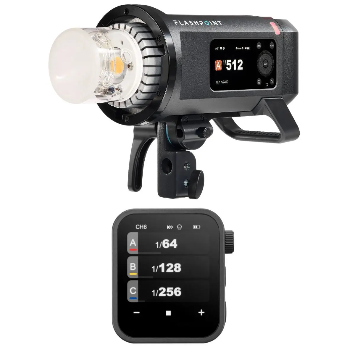 Flashpoint XPLOR 600 PRO II R2 TTL AIO Flash,w/R2 Nano Trigger for Fujifilm