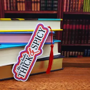“I Like My Books Thick & Spicy” Bookmark