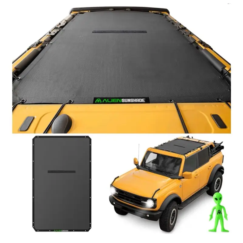 Alien Sunshade for Ford Bronco 2021-2026 Bimini Top 4 Door Full Length