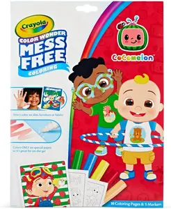 Crayola Cocomelon Color Wonder Coloring Set, Cocomelon Coloring Pages, Mess Free Coloring for Toddlers, Gifts & Stocking Stuffers for Kids